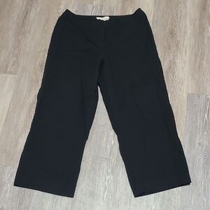 Women's Black Wide-Leg Pants
